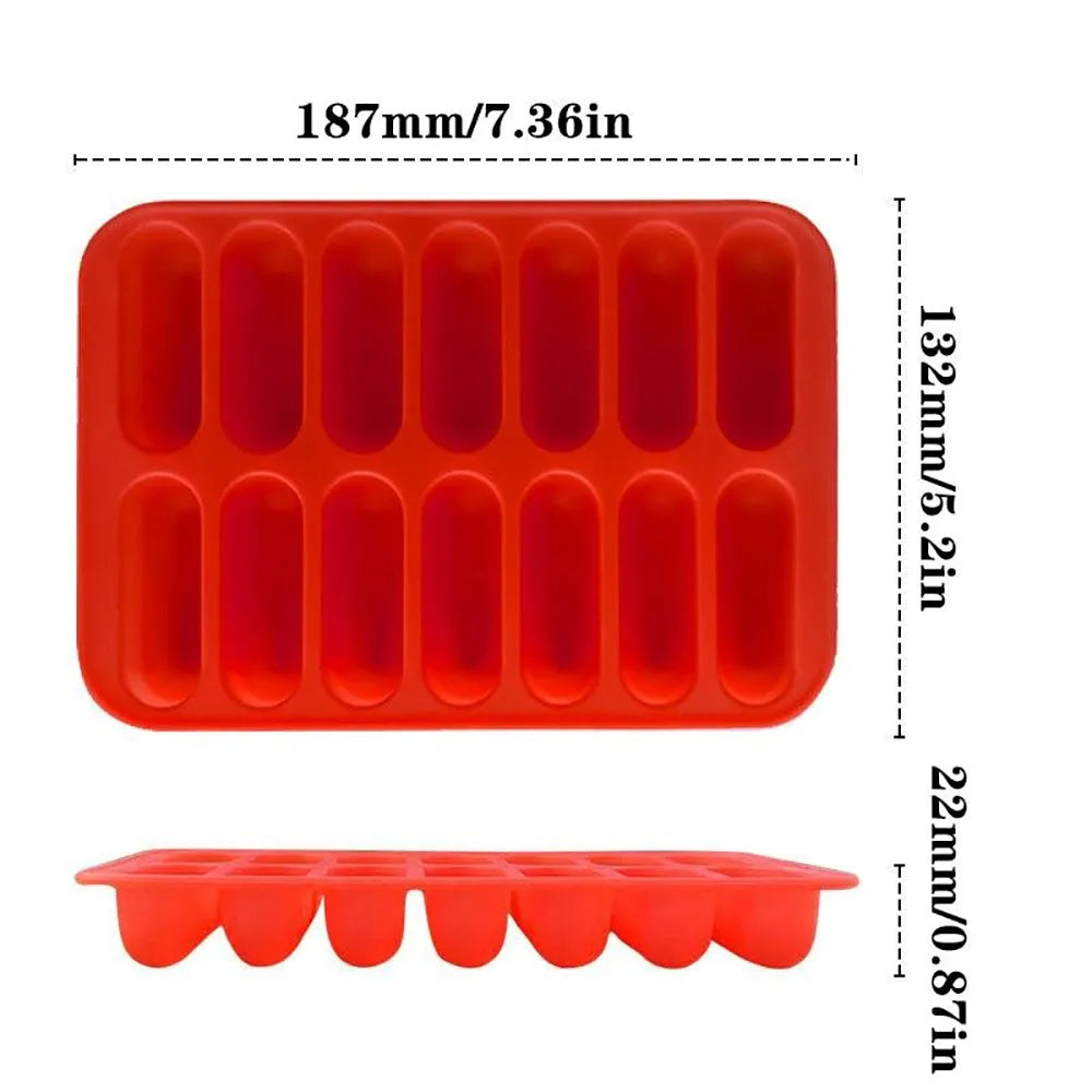 Sausage Maker Mould Silicone Mold Diy Non-Stick 14