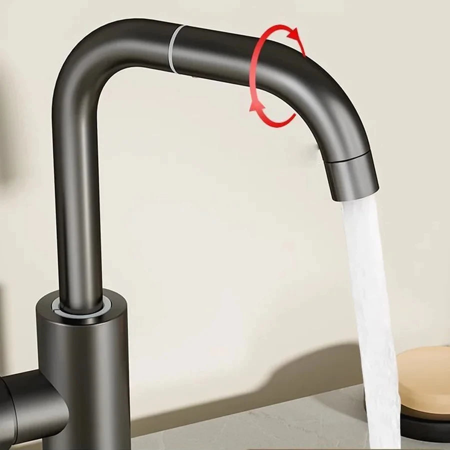 360 Rotation Cold Water Mixing Faucet Suitable Bathrooms