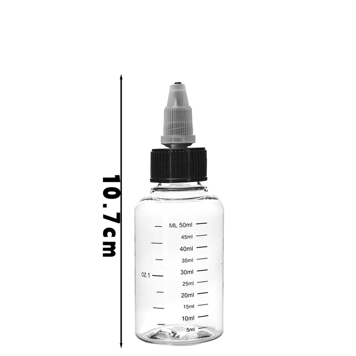 10/1pcs Plastic Squeeze Bottle Reusable Sauce Oil Dispenser