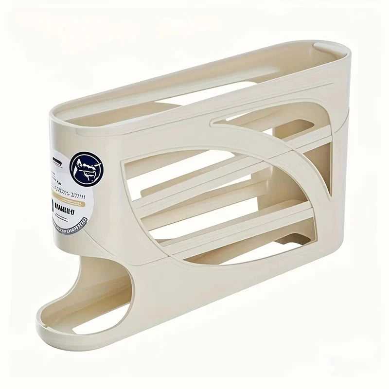 3-Tier Refrigerator Egg Storage Box Side Door Storage