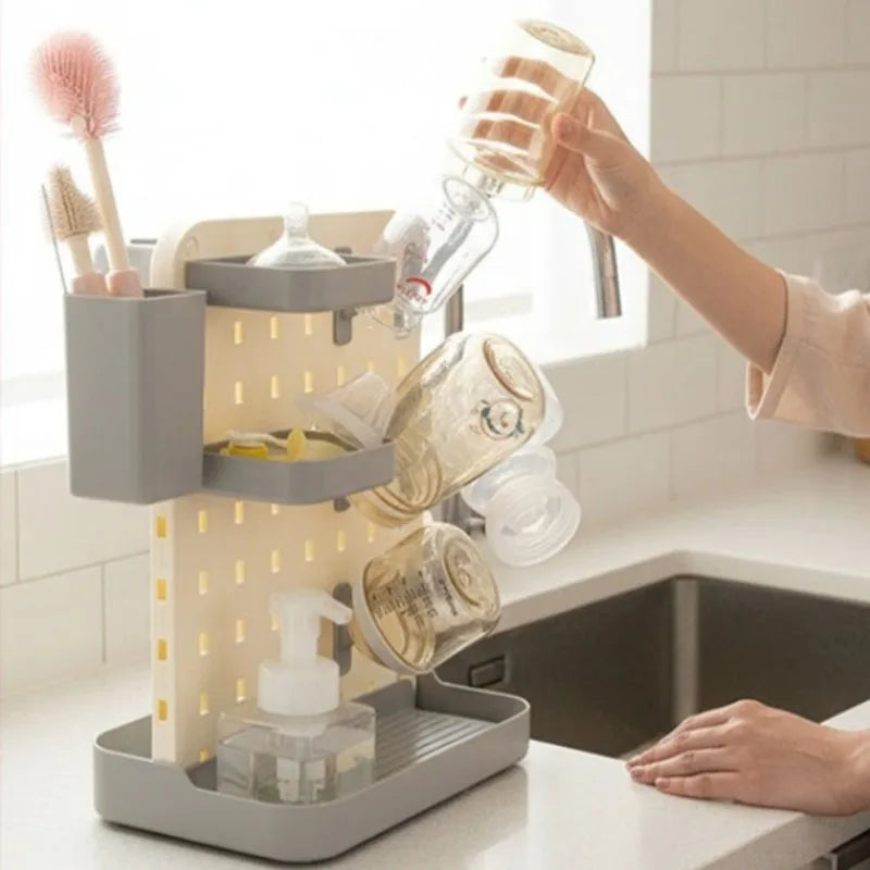 Baby Bottle Drying Rack Vertical Bottle Dryer Rack