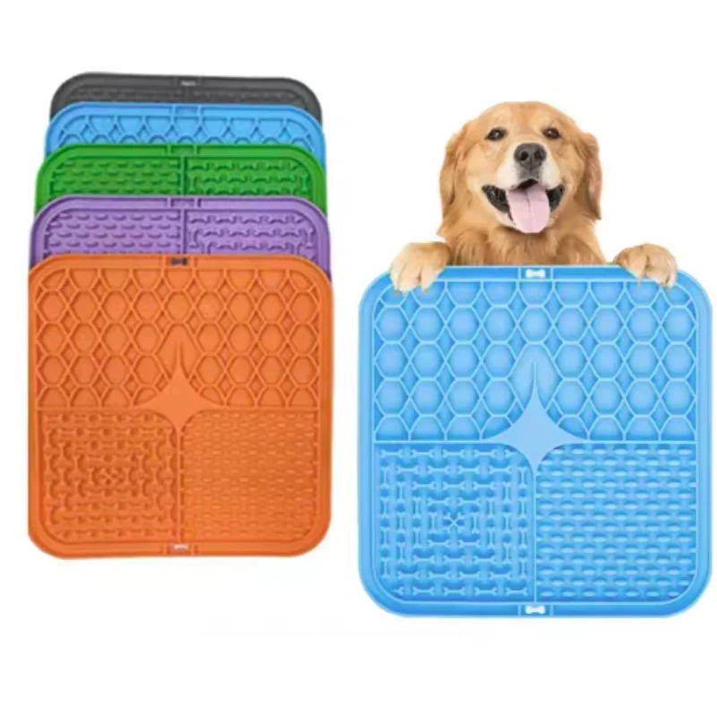 Pet Lick Silicone Mat Dogs Pet Slow Food