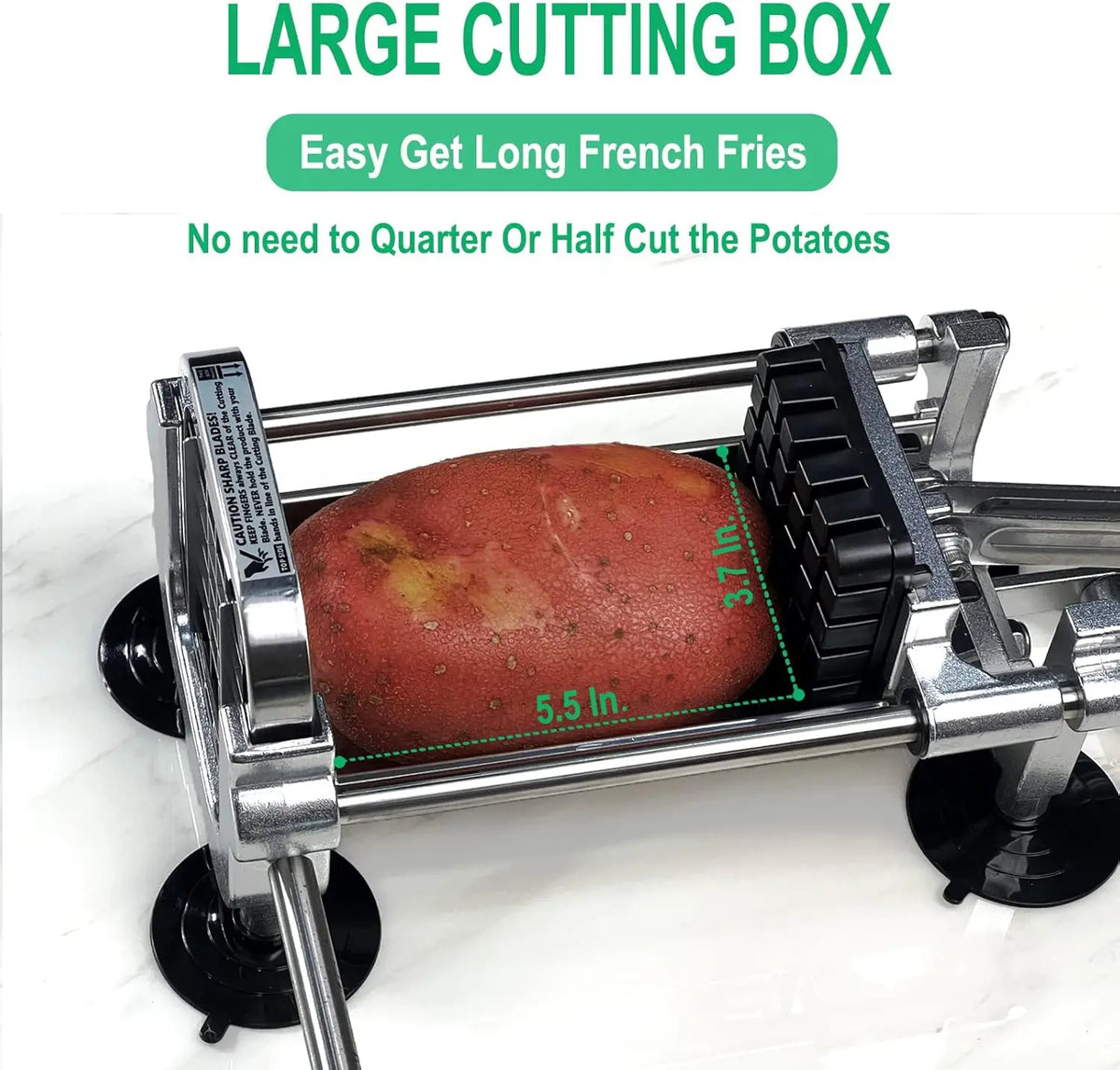 French Fry Cutter Heavy Duty French Fries Slicer