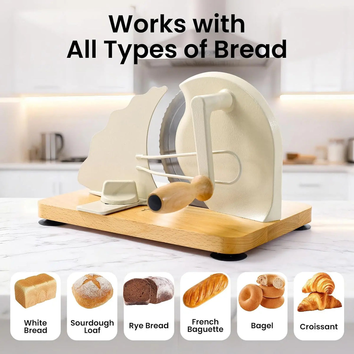 Bread Slicer Homemade Bread Bread Cutter Adjustable Even