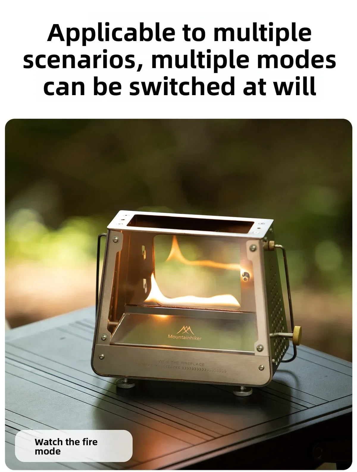 Mountainhiker Lightweight Mini Fire Stove Outdoor Camping