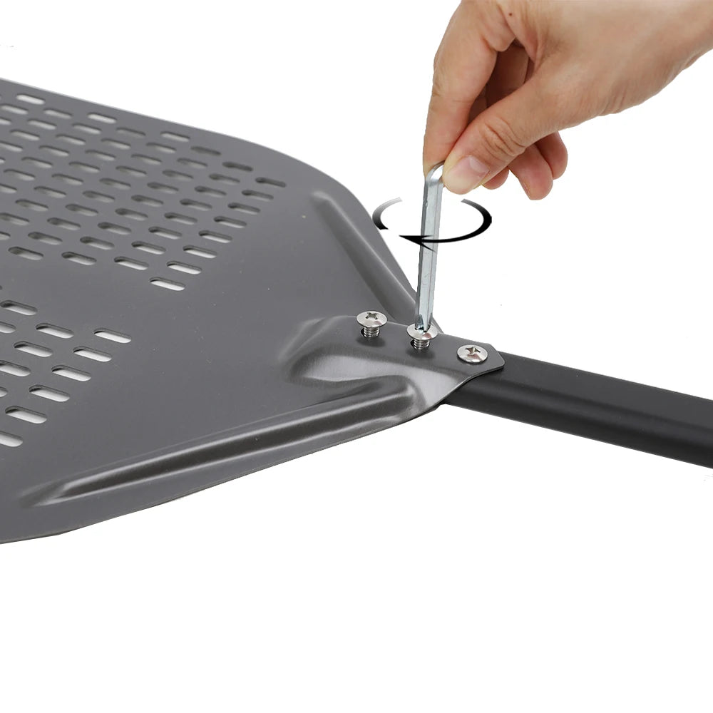 15 16 Inch Big Pizza Peel Perforated Shovel