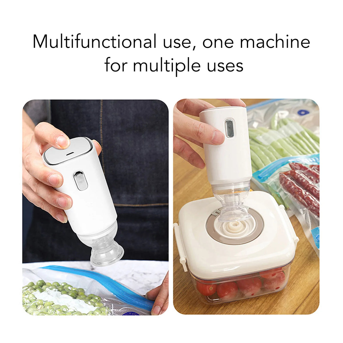90w 5v Rechargeable Auto Vacuum Bag Pump Electric