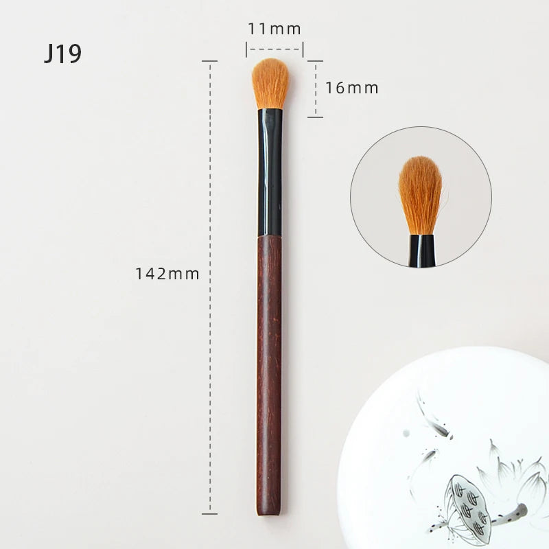 Soft Tiny Tips Goat Hair Handmade Makeup Brush
