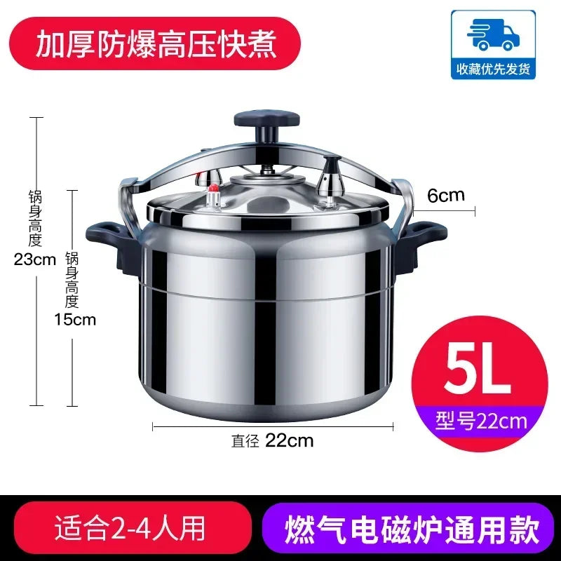 50l Commercial Pressure Cooker Thickened Large Capacity Gas