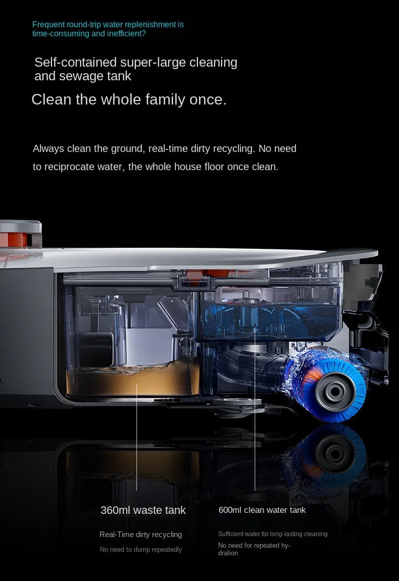 2024zhimi Intelligent Sweeping Robot Pioneer A1 Sweeping Towing