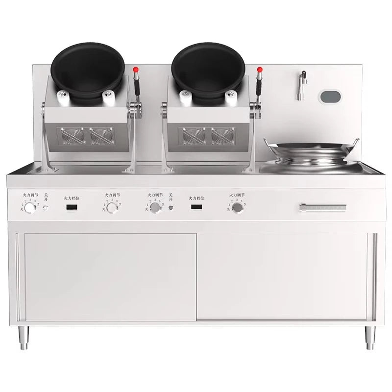 Robot Chef Commercial Automatic Intelligent Cooking Robot Gas