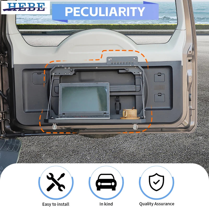 Hebe Trunk Storage Rack Table Tailgate Shelf Mitsubishi