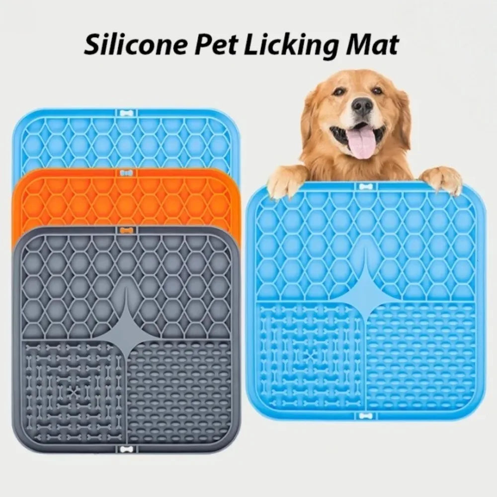 Pet Lick Silicone Mat Suction Cup Slow Food