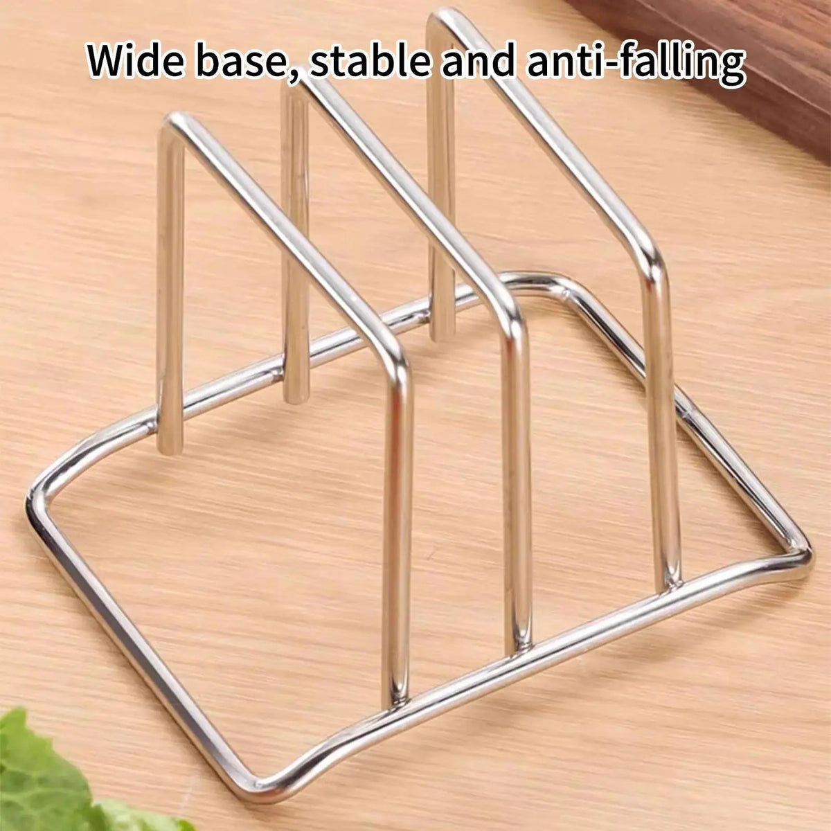 Chopping Board Rack Space-Saving Stainless Steel Pot Lid