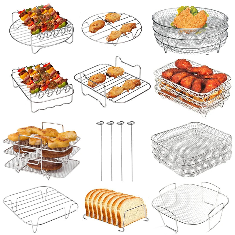 Inch Air Fryer Racks Air Fryer Universal Baking