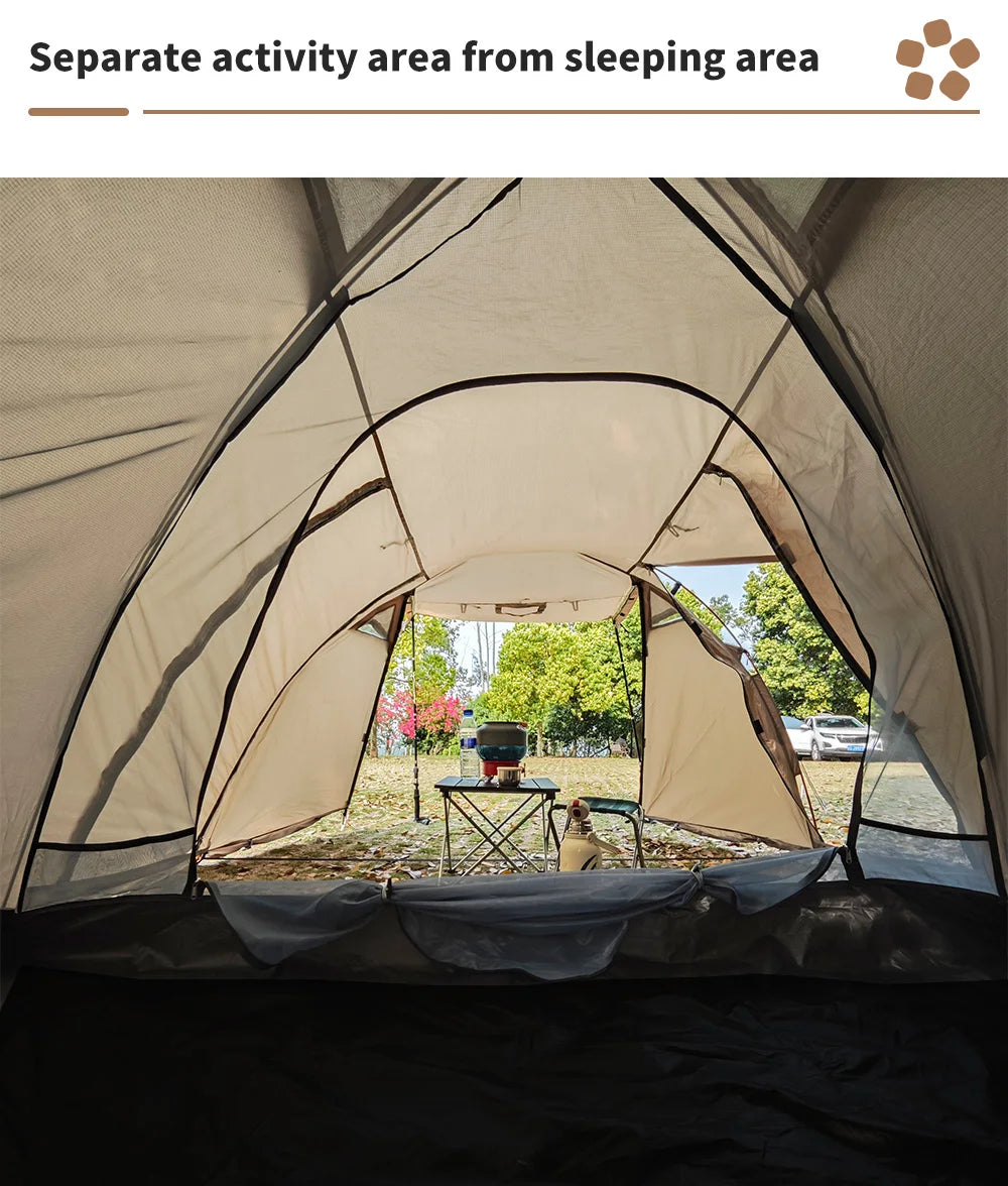 Fireproof Tent Person Waterproof Extend Dome Tent Stove