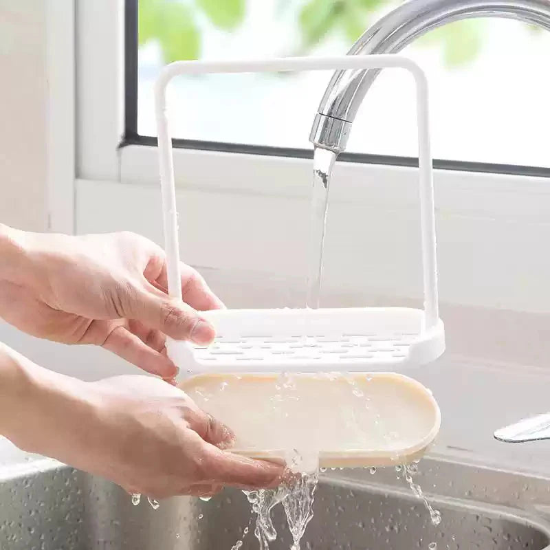 Dishcloth Drainer Rack Towel Rack Dishcloth Holder Countertop