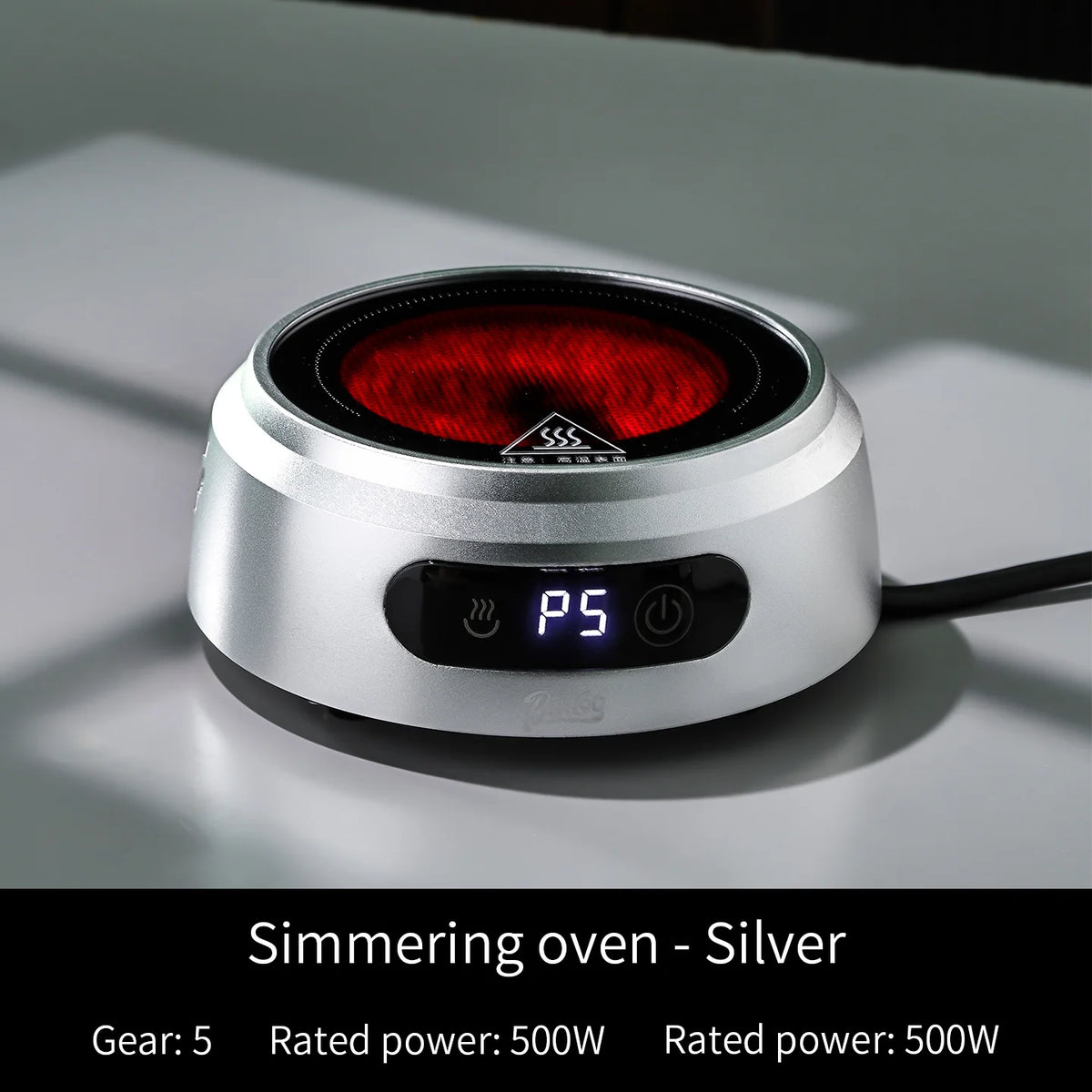 Bincoo 500w Mini Stovetop Electric Ceramic Stove Moka