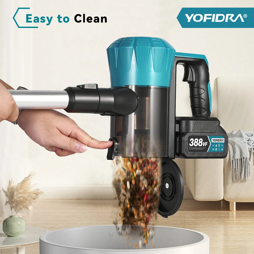 Yofidra 5l Cordless Electric Vacuum Cleaner Efficient