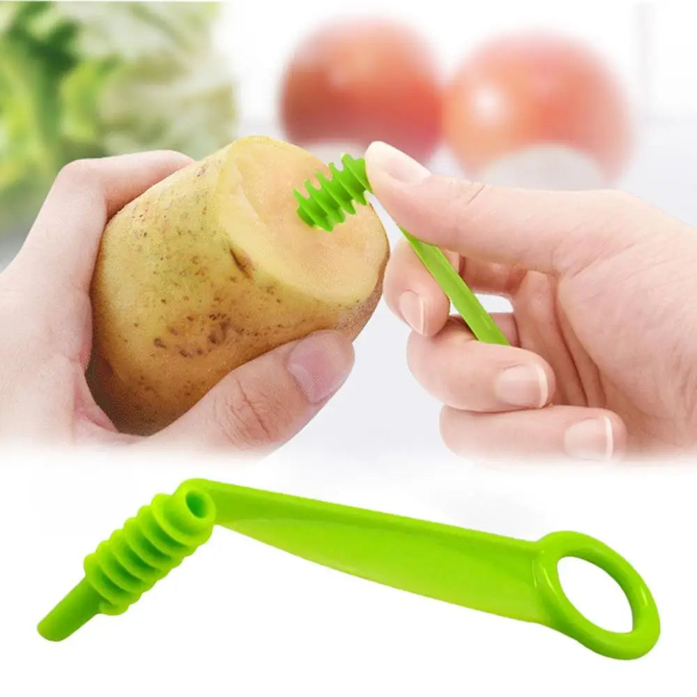 1pc Plastic Rotate Potato Slicer Twisted Potato Cucumber