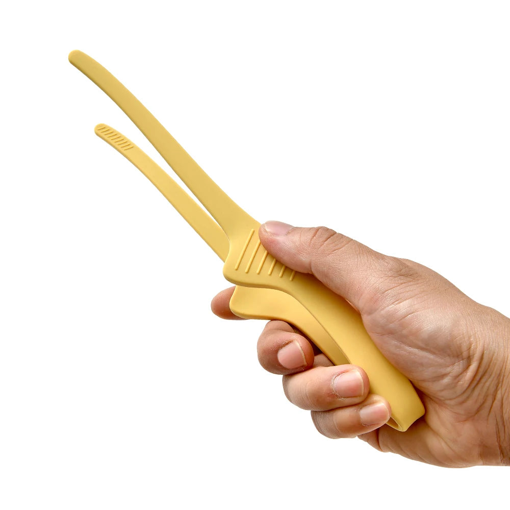 1/4pcs Food Tongs Bbq Tweezer Clip Silicone Picnic