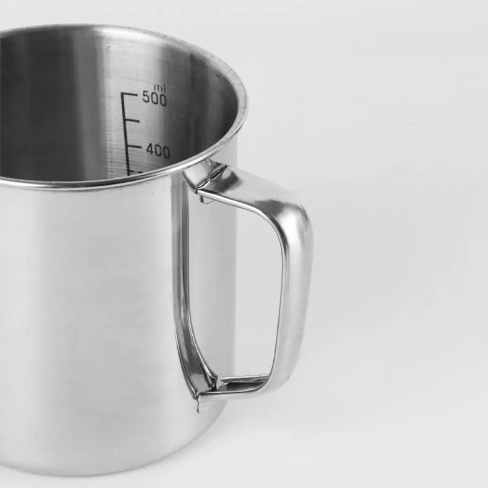 Stainless Steel Laboratory Beaker Scale Graduation Large Capacity