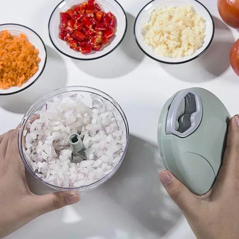 Householde Garlic Press Multi-Function Grinding Chopper Food