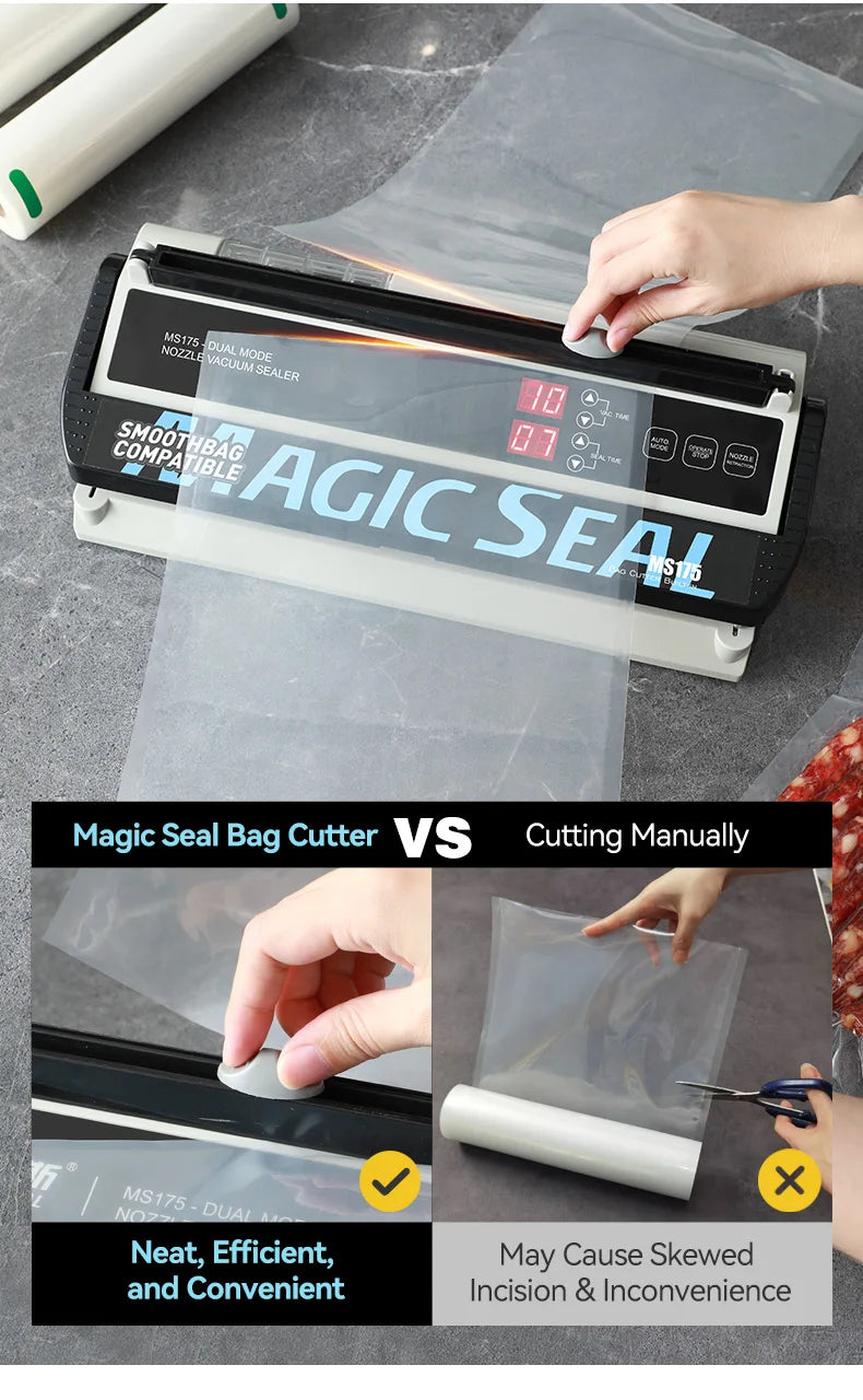 Magic Seal Ms175 Vacuum Sealer Machine Sous Vide