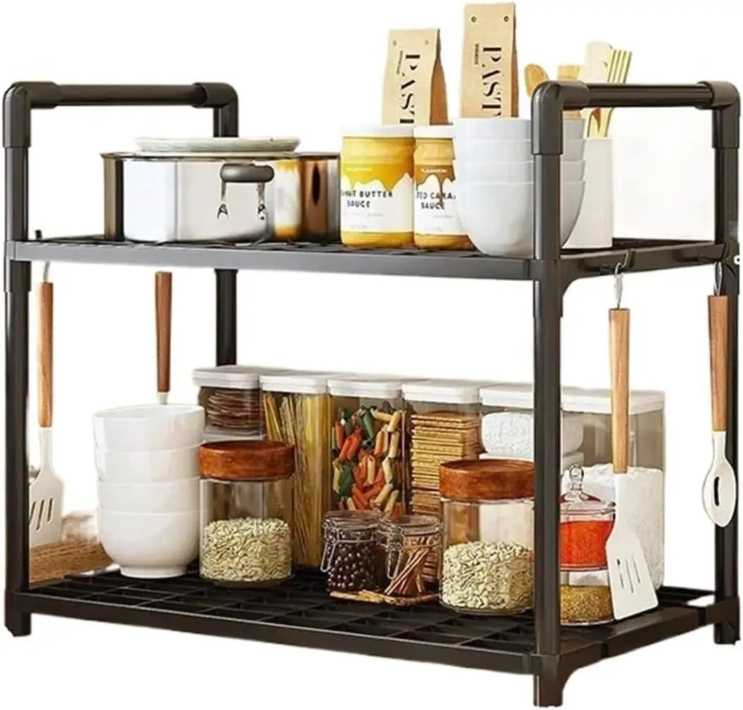 Storage Shelves Organizer Sturdy Shelving Space-Saving Shelves