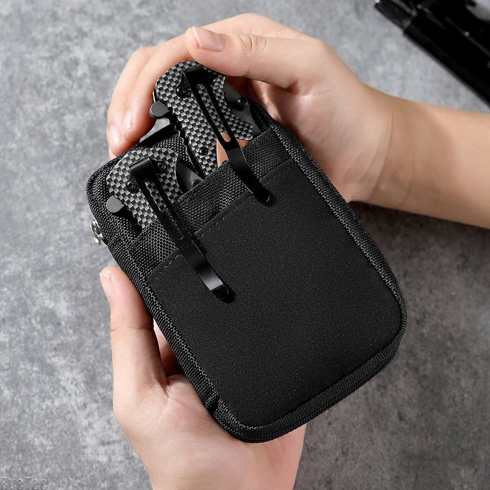 Outdoor Edc Organizer Pouch Pocket Bag Men Utility