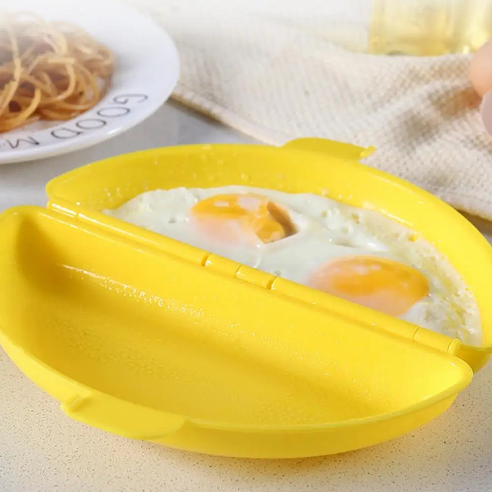 Microwave Omelette Egg Maker Tray Non-Toxic Eggs Steamer