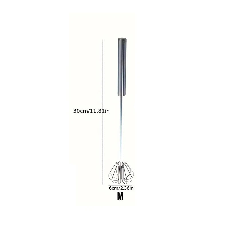 Stainless Steel Semi-Automatic Egg Beater Whipping Cream