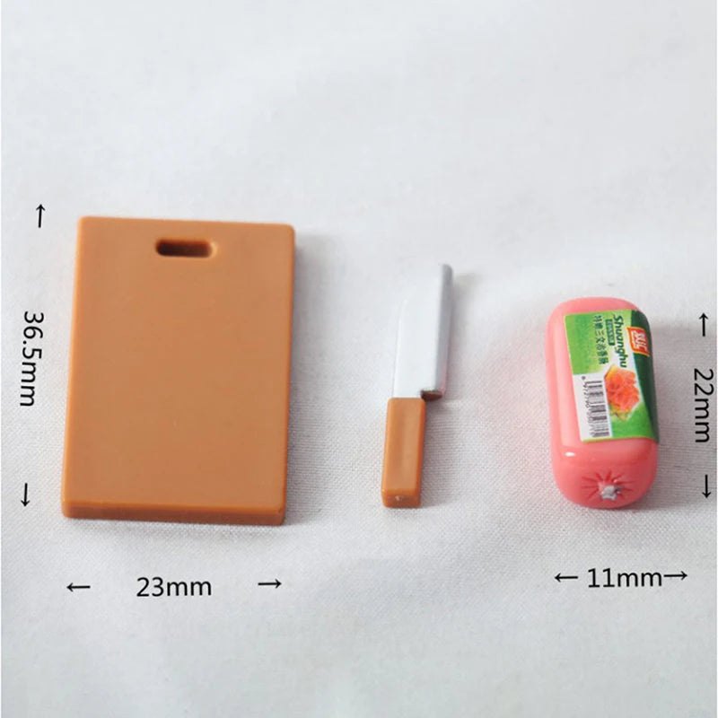 Doll House Mini Knife Cooking Utensils Model Dollhouse