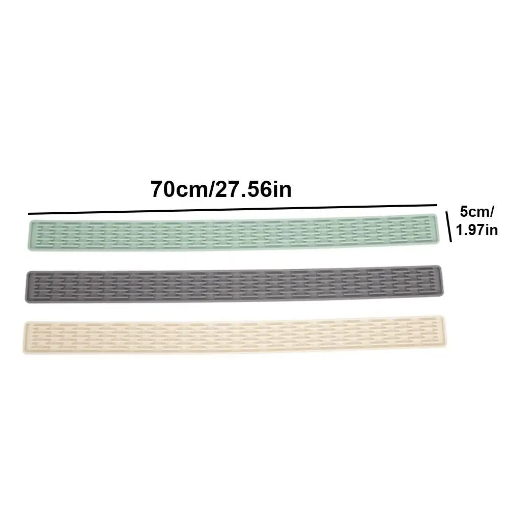 Non-Slip Silicone Drainage Mat Foldable Large Size Longer