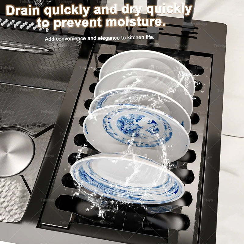 Modern Sinks Stainless Steel Sink Extra Large Slot