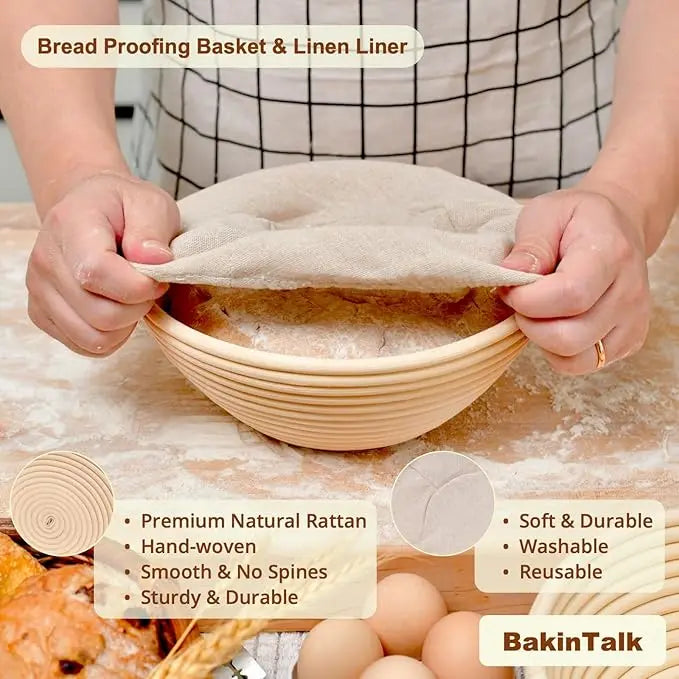 1set Professional Baking 24 Oz Sourdough Starter Jar