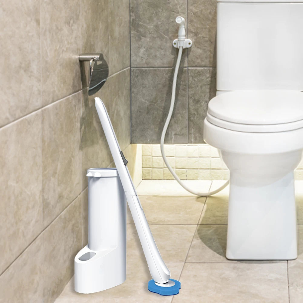 Wall-Mounted Disposable Toilet Brush Cleaner 8/16/24pcs Brush
