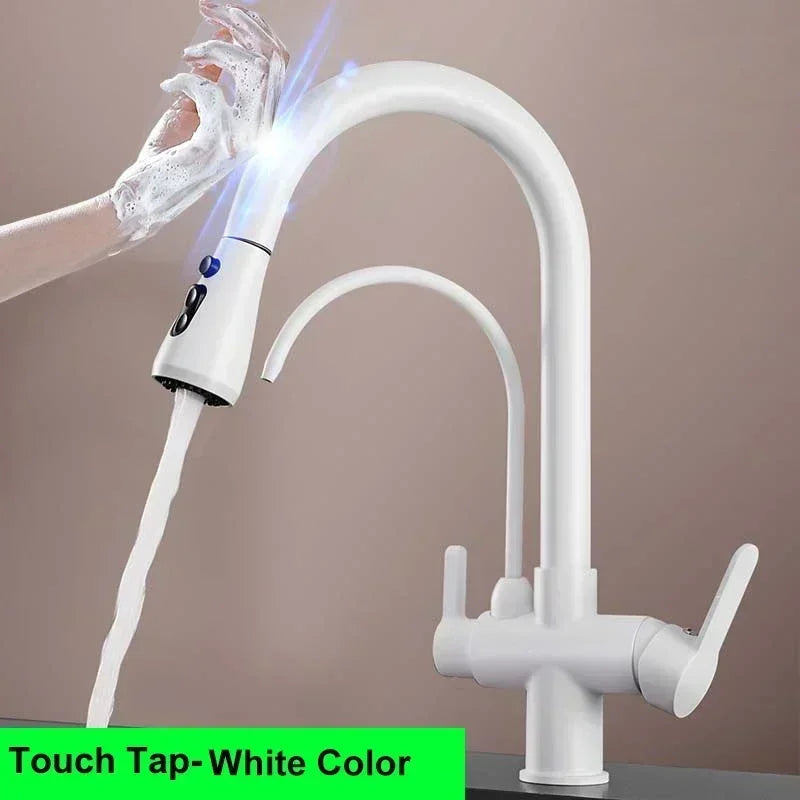 Ways Touch On Filter Faucets Of Pull Down