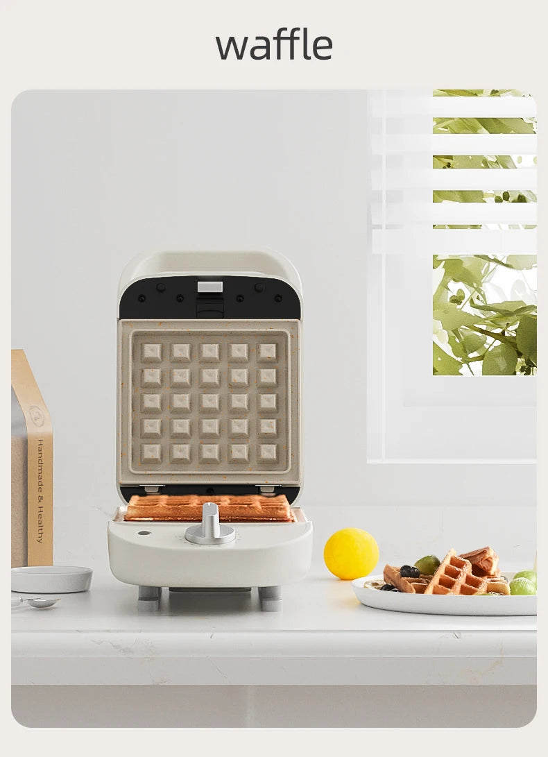 600w Electric Sandwich Maker Waffle Maker Multi-Baker Breakfast