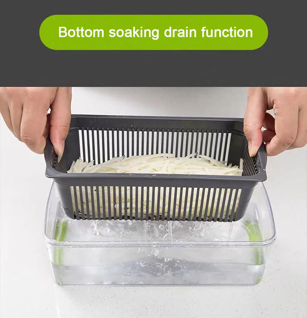 Vegetable Cutter Dicing Blades Slicer Shredder Fruit Peeler