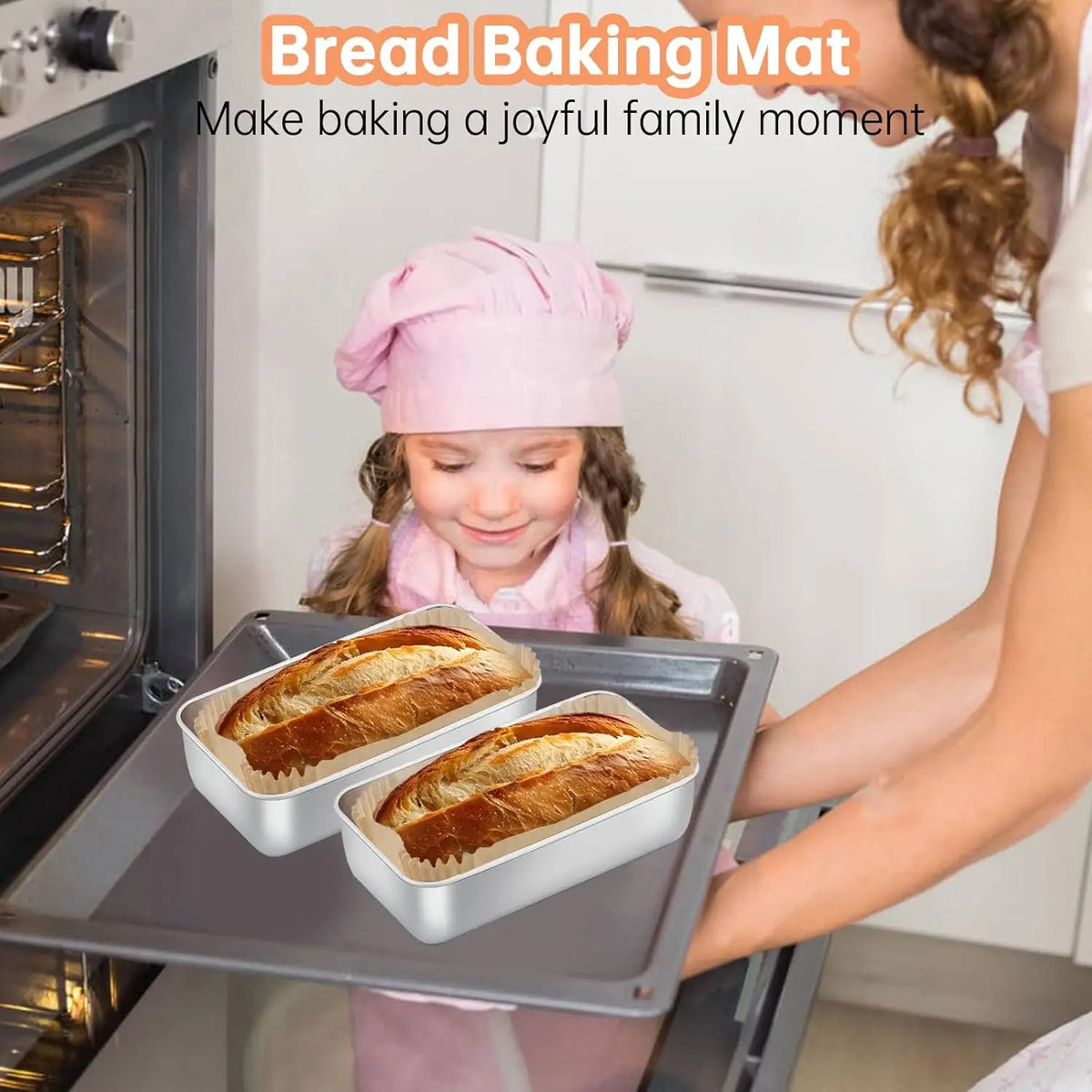 100 Loaf Pan Liners Baking Bread 9x5 Inch