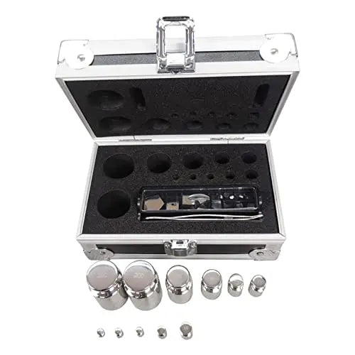 F1 Grade 24pcs 1mg-500g 304 Stainless Steel Digital
