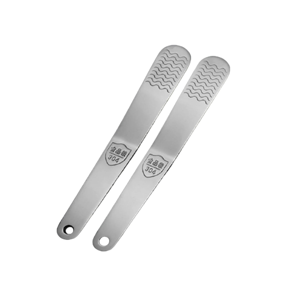 2pcs Dumpling Spoon Stainless Steel Flat Stuffing Shovel
