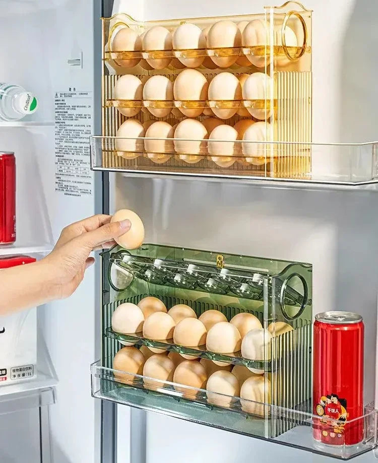 Egg Rack Holder Storage Box Egg Basket Container