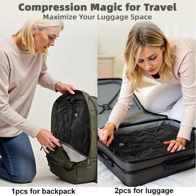 17l 28l 35l 40l Travel Vacuum Bag Reusable