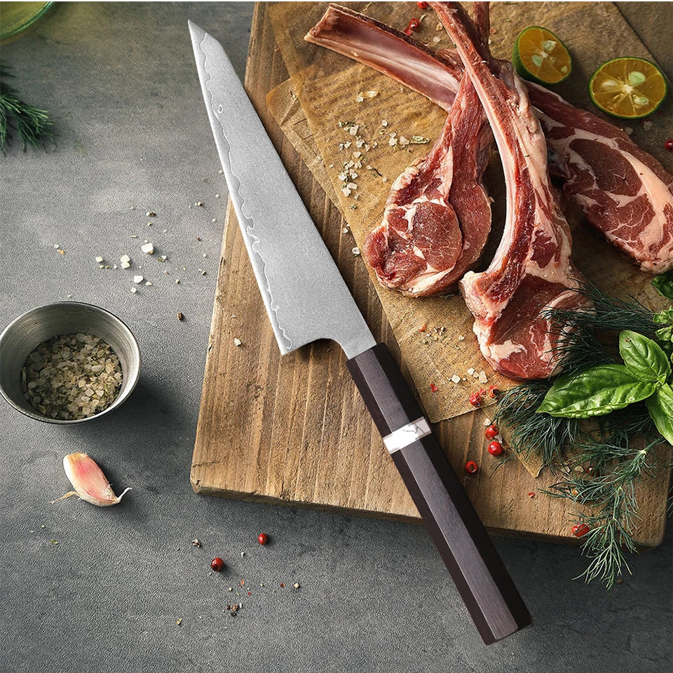 Mostodozo Honesuki Chef Knife Japanese Handmade Composite Steel
