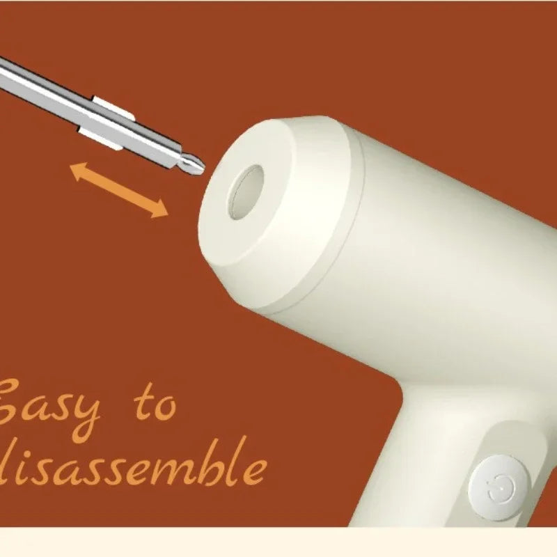 Electric Egg Beater Food Whisk Handheld Rechargeable Speeds