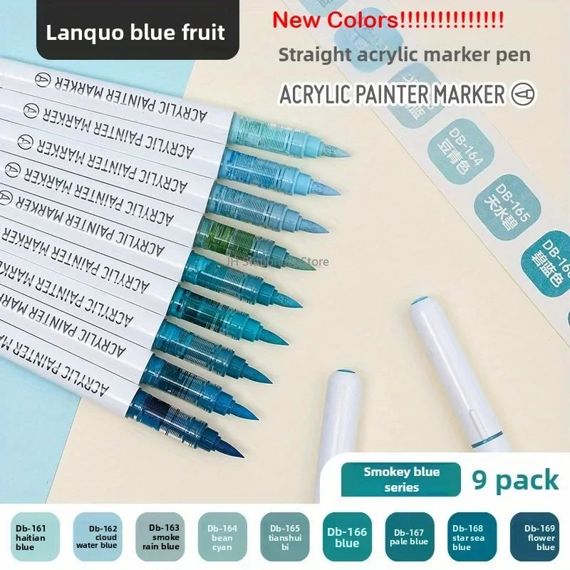 Languo 288/9 Colors Direct Liquid Acrylic Marker Soft