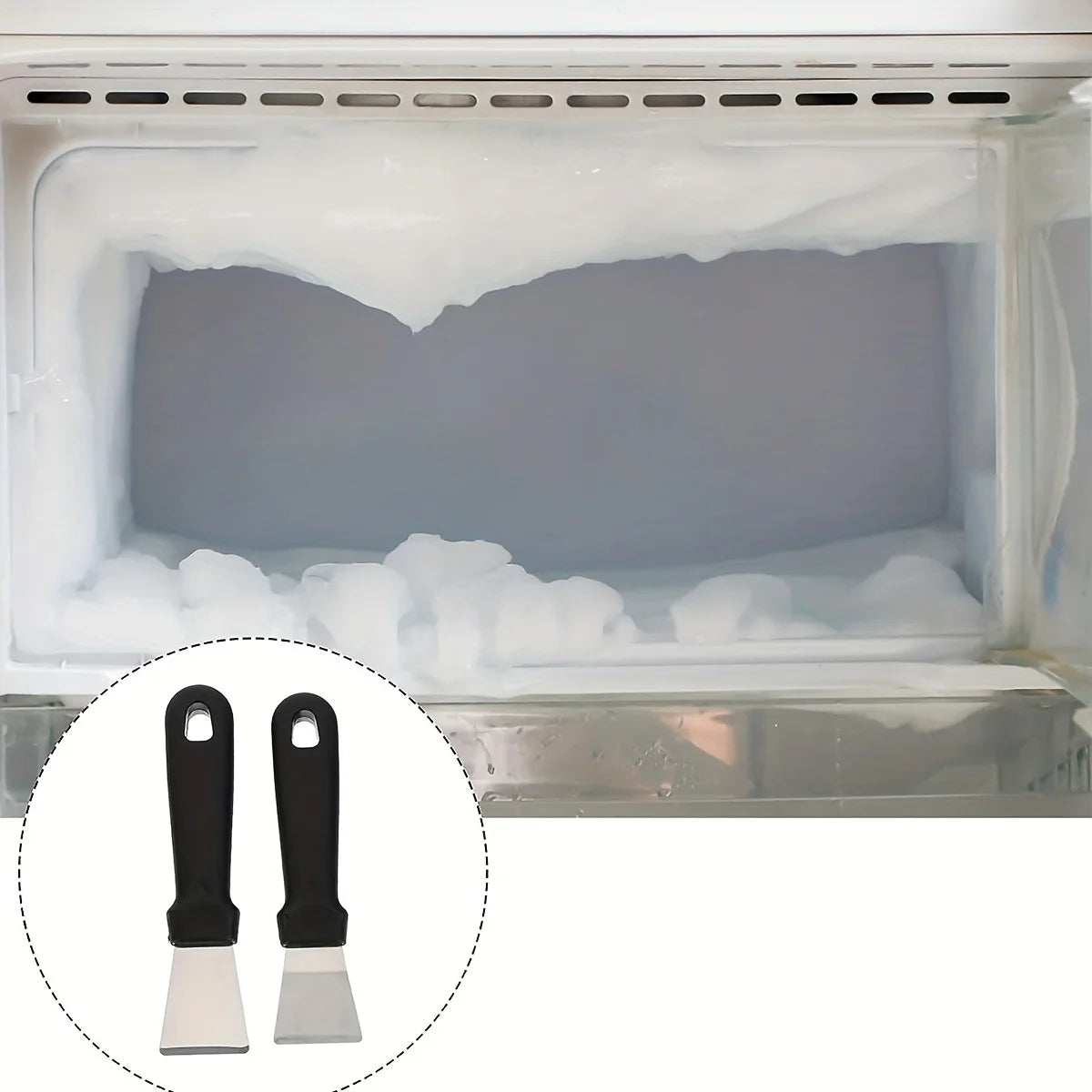 Stainless Steel Scraper Multi Use Removing Labels Stickers