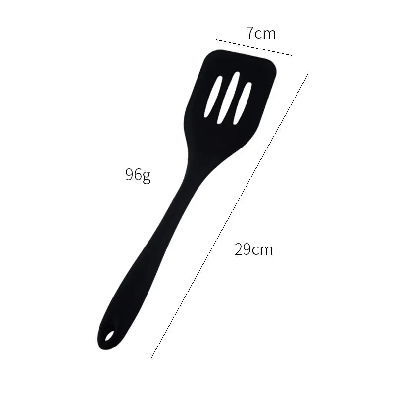 Egg Fish Frying Pan Scoop Silicone Turners Cooking